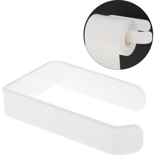 Wall Mount Toilet Paper Holder Paper Hanger Holder for Lavatory Bathroom