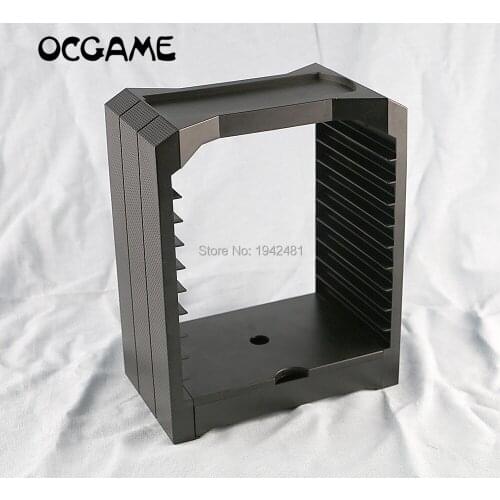 OCGAME Multifunctional For PS4 Storage Dock Disk Storage Tower With Controller Charging Dock and Console Stand for Playstation 4