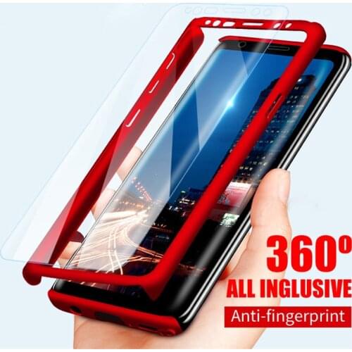 360 Degree Full Cover Shockproof for Samsung Galaxy S10 Lite S10Plus S9 S8 Plus Note 8 9 Case Shell For Samsung S6 S7 Edge Cases