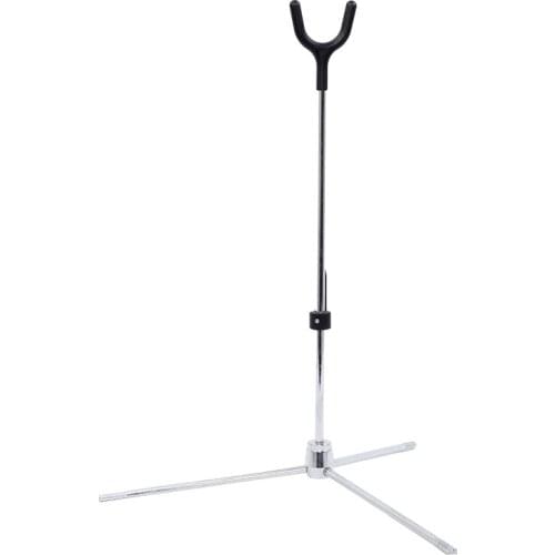 Archery stainless steel Bow Stand easy to carry and install Universal Bow Stand