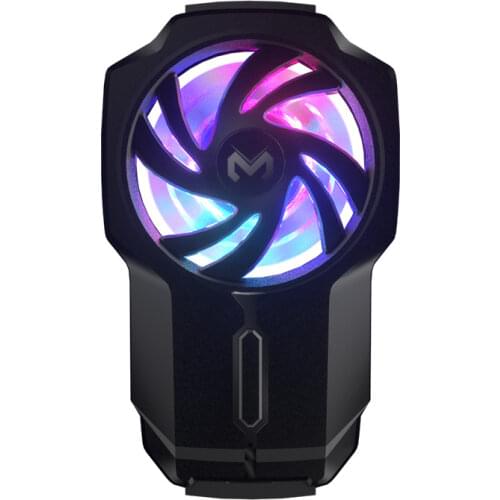 Universal Mini Mobile Phone Cooling Fan with Battery Mute Radiator Fr PUBG Game Cooler Cell Phone Cool Heat Sink for Android IOS