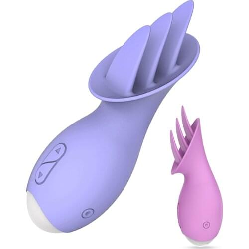 Tongue Licking Vibrator 10 Speed Vagina Massage Oral G-Spot Pussy Clitoris Stimulator Female Masturbator Sex Toys for Women
