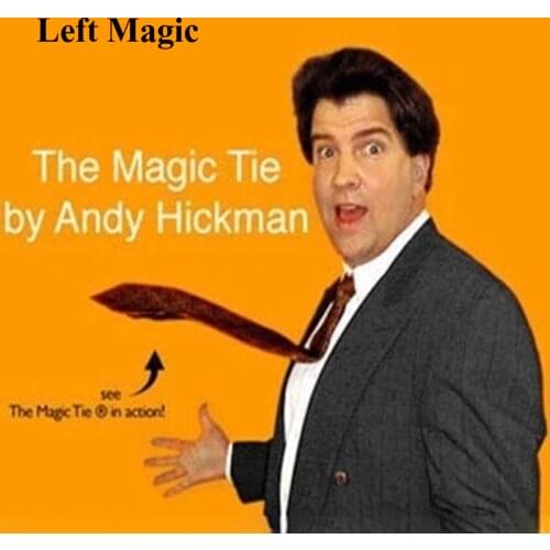 The Magic Tie Magic Trick Deluxe Comedy Pop Up Neck Tie Rising Magic Trick Clown Joke Gag Men Gimmick Prop Mentalism Accessories