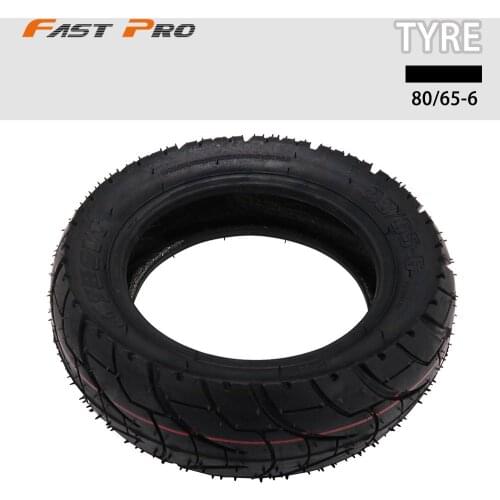 10 inch 80/65-6 Tubeless Vacuum Tyres For Wheelchair Electric Scooter Elderly Mobility Scooter Mini Quad Dirt Bike ATV Parts