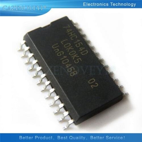 10pcs/lot 74HC154D SOP24 74HC154 SOP SMD new and original IC In Stock
