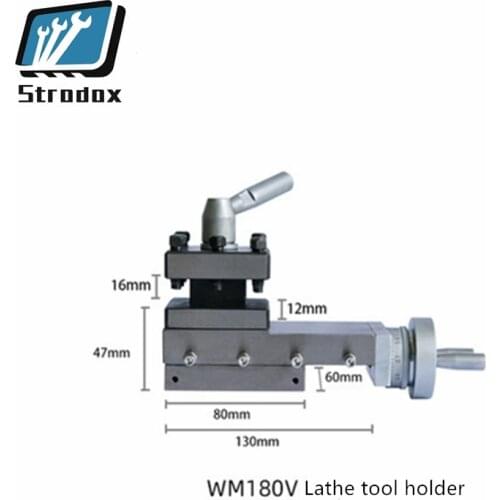 180 210 lathe tool holder WM180V ,PL180V,Quartet Tool Post Lathe Accessories square tool holder lathe accessories