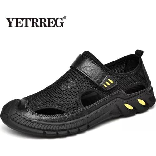 2021 New Fashion Light Casual Shoe Mens Beach Sandals Summer Gladiator Mens Sandals Outdoor Wading Shoes Breathable Men Shoes