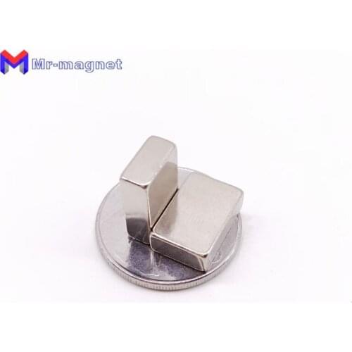 60Pcs 20x15x8mm Super Powerful Small Neodymium Magnet Block Permanent NdFeB Strong Cuboid Magnetic Magnets 20mm x 15mm x 8mm