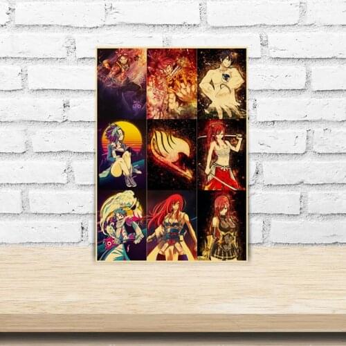 Diamond Painting Full Square Rhinestone Mosaic 5D DIY Diamond Embroidery Anime Fairy Tail Cross Stitch Kit Home Decoration