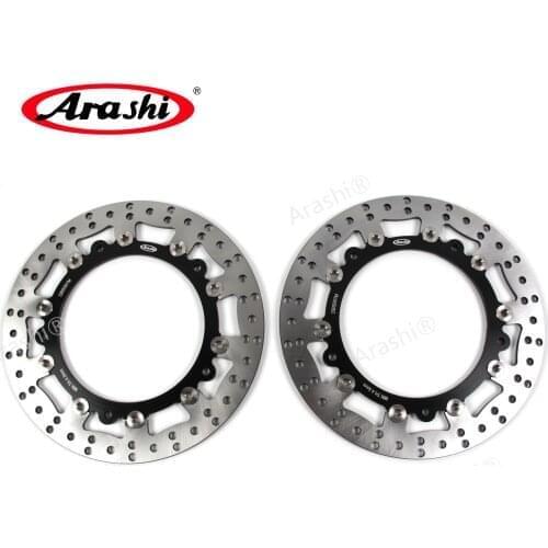 ARASHI CNC Brake Disks Rotor Front Disc For BMW HP2 2006 2007 2008 2009 / R1200GS R 1200 GS ADVENTURE ABS 2015 2016 2017 2018
