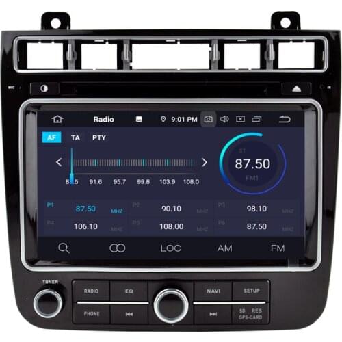 8" Android 10.0 OS Car DVD Multimedia GPS Radio System for Volkswagen Touareg 2016-2017 with CarPlay / Android Auto Support