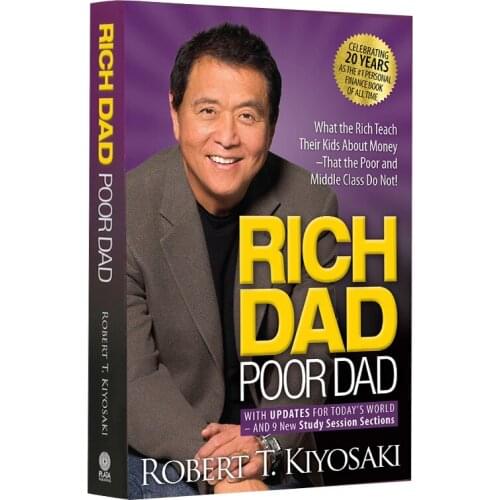 RICH DAD POOR DAD Robert Toru Kiyosaki Personal Finance Children Books Financial Intelligence Enlightenment Education book