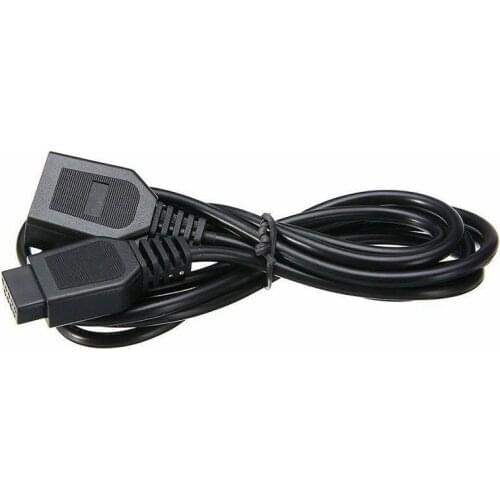 BUKIM 5 PCS 9 Pin Extension Cable For Sega Genesis 2/3 Megadrive 2 Controller