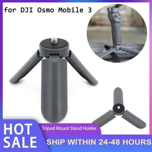 Tripod Mount Stand Holder For DJI Osmo Mobile 3 / 2 Gimbal Handheld Stabilizer Tripod Stand For Selfie Stick