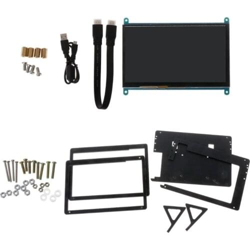 Capacitive Touch Screen Monitor 1024×600 LCD Display for Raspberry Pi 3B/4B