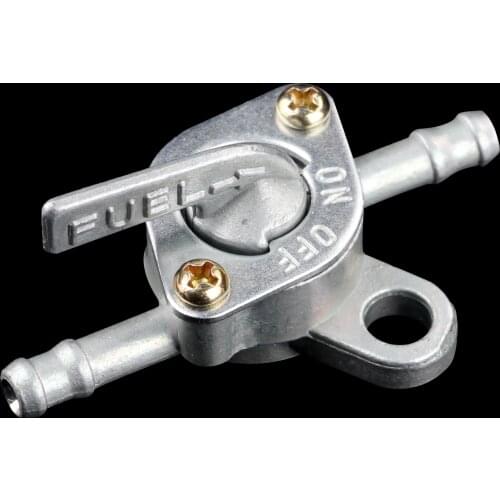 1/4in Inline Oil Gas Fuel Tank Tap Filter Petcock Switch For PIT PRO Quad Dirt Bike ATV GY6 Scooter