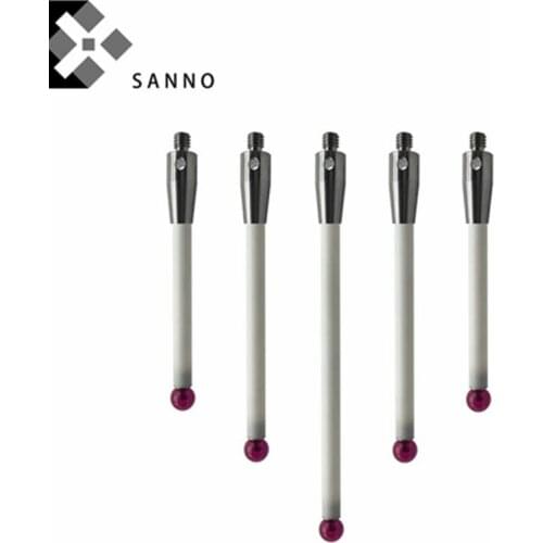 Ceramic rudy ball head probe with M4 thread 5mm / 6mm point gauge A-5000-3709 three-dimensional probe