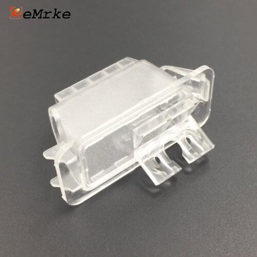 EEMRKE Car Camera Bracket License Plate Light Housing DIY Mount for Ford Edge 2016 2017 Ranger Pickup 2011-UP