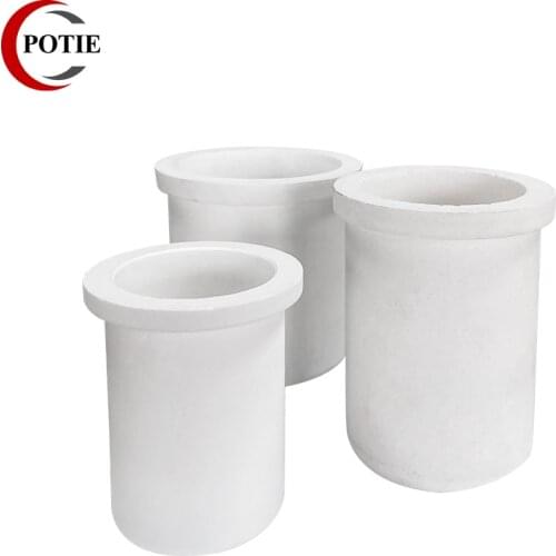 5KG 5.5KG 6KG 8KG Quartz Melting Crucible Induction Melting Crucible, Ceramic Outer Shield,Ceramic Graphite Melting Crucible