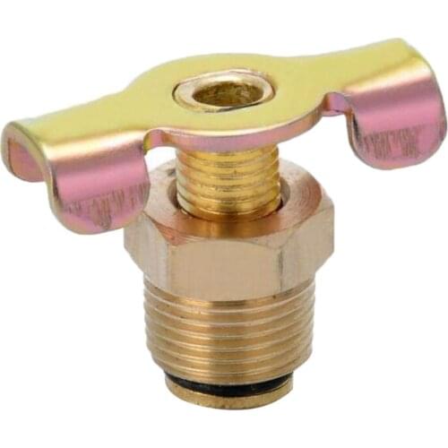 3/8 Inch NPT Brass Drain Valve Air Compressor Drain Valve Tank Replacement Part