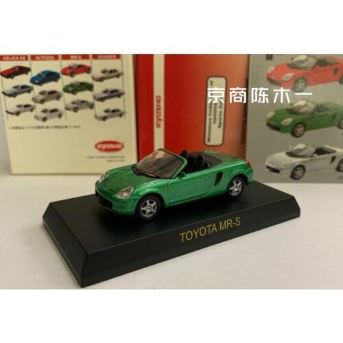 KYOSHO 1:64 Toyota MR-S convertible car Collect die casting alloy trolley model