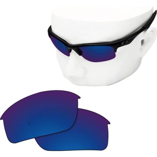 OOWLIT Polarized Replacement Lenses of Deep Water for-Oakley Bottle Rocket OO9164 Sunglasses