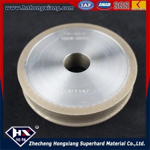 Parallel wheel 175*6mm diamond trapezoid grinding wheel for special glass edge
