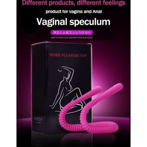 Silicone Expansion Device Vagina G-Spot Labia Spreader Pussy Dilator Device Exposes Clitoris Sex Toys Woman Adult Sex Products