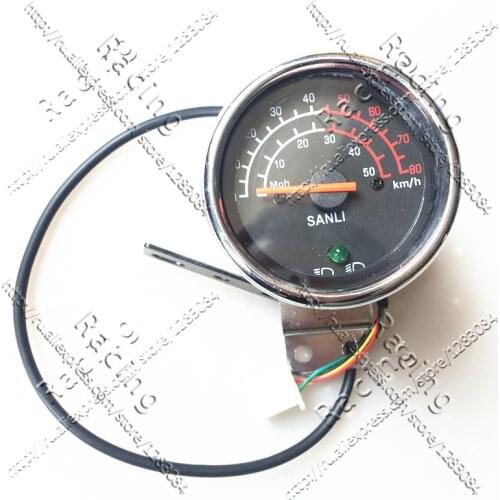 Motorcycle Speedometer Gauge Tachometer For Motorcycle Street Bike Dual Sport Bike Chopper Custom Cruisers Motorcycle Bike ATV