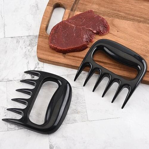 Creative Shape Fork Tongs Pull Meat Claws Handler BBQ Kitchen Tools Barbecue Fork Meat Separator Tool For Kitchen Convenience