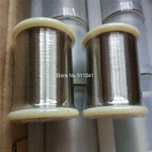 20kg 99.99% high quality 0.025 nickel wire 0.025 mm ultra thin nickel wire 0.025 NP1 free shipping