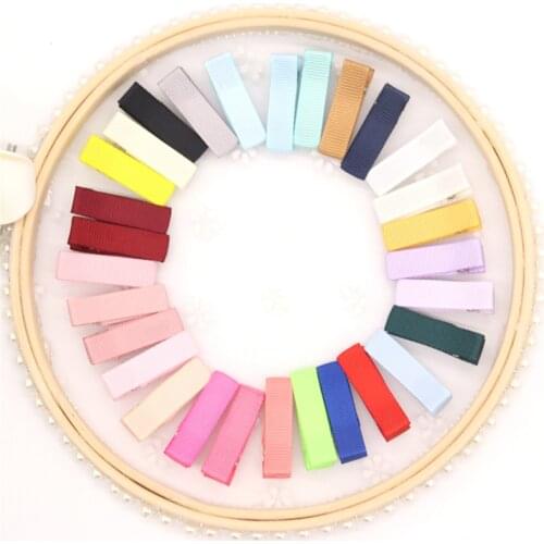 20Pcs/Set Korean Style Child DIY Candy Color Hair Clip Dripping Hairpin 3.5cm Barrette Headdress Hairclip Girls Hair Accessories