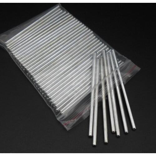 200Pcs X Dia.2.5MM 60mm Φ2.5 Iron Shaft Toy Car Gear Wheel Axle Optical Axis DIY Accessories Galvanized 60 MM 6CM 2.5X60MM New