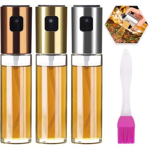 BBQ Baking Olive Oil Spray Bottle Oil Vinegar Spray Bottles Water Pump Gravy Boats Grill BBQ Sprayer BBQ Kitchen Tools Salad