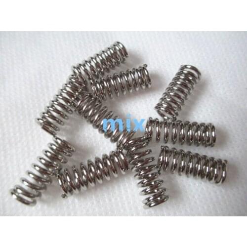 Fixmee 10PCS 7.5*5*20mm Carbon Steel Feeder Spring for Makerbot 3D Printer Extruder Heated Bed