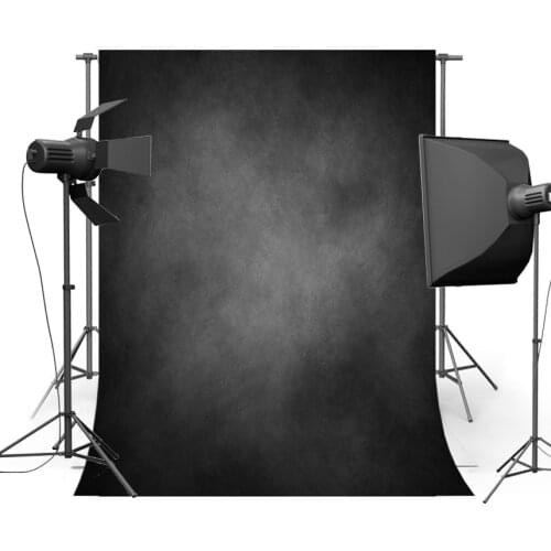 5X7ft Thin Vinyl cloth Photography Backdrop Computer Printing Black grey Background for Photo Studio F-775