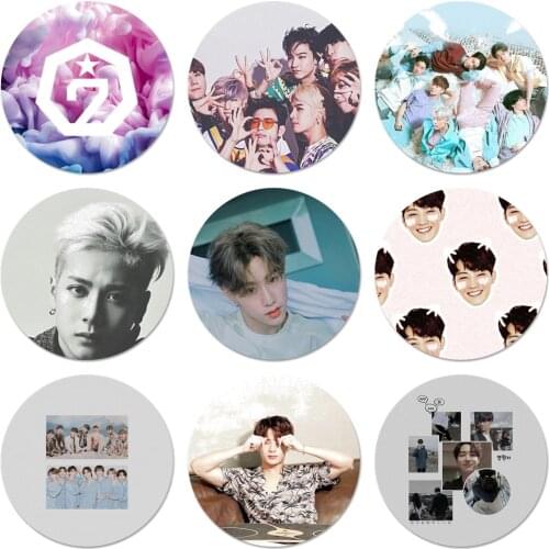 GOT7 KPOP Icons Pins Badge Decoration Brooches Metal Badges For Backpack Decoration