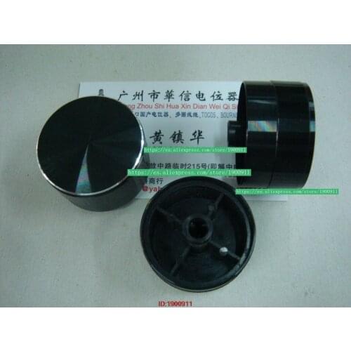 5pcs/lot Aluminum alloy knob cap semi-axial potentiometer cap GK-40D wide 40MM high 27.5MM