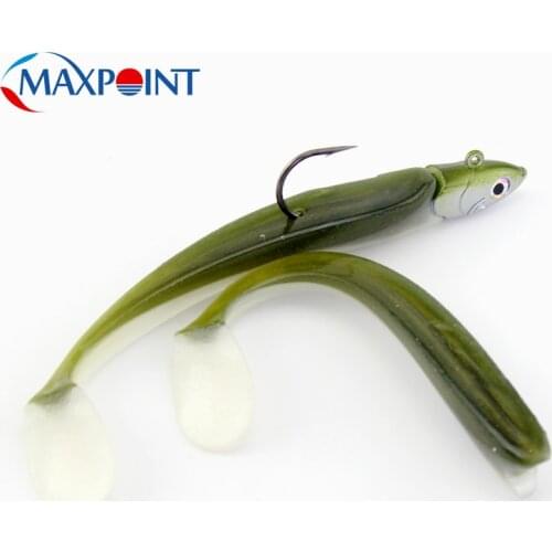 11cm Fishing Lures Set with Swing Tail Sayori 140 with 20g Jig Head Kayak Soft Lures Inshore Fishing Baits Flexible Vinyle