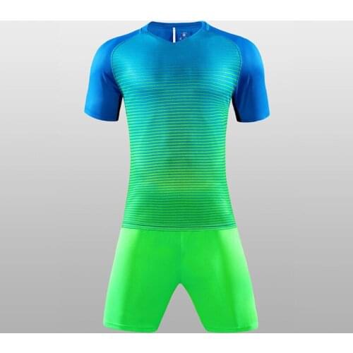 New Mens Boys Cool Colors Design Short Sleeve Football Jerseys Training Soccer Sets Custom Football Jersey Sports Uniform Jersey