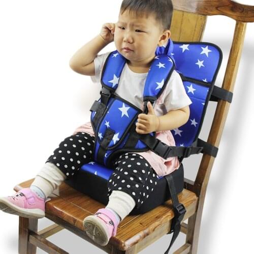 Baby Dining Cushion Children Increased Chair Pad Adjustable Removable Highchair Chair Booster Cushion Seat Chair for Baby Care