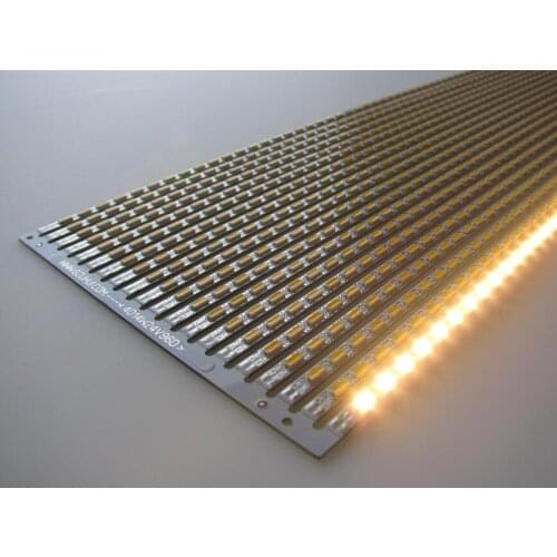[Seven Neon]DC24V 19.2W 562*3.5*1.9mm 96leds 4014 white/warm white light SMD LED Hard rigid strip led bar light high brightness
