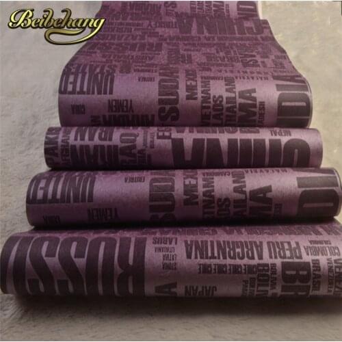 Beibehang stereoscopic alphabetical Waterproof wallpaper can be cleaned KTV personalized background wall paper,papel de parede
