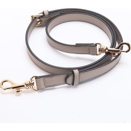 Thin Shoulder Strap Genuine Leather Female Bag Straps Long Strap Belt For Bag Handbag Accessories Adjustable Leather Handles
