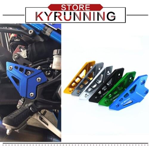 Z 900 Foot Peg Heel Protection Protective Film Mount Heel Guard Protector Motorcycle Accessories For Z900 Z 900 2017 2018