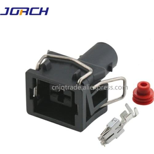 1pin VW 6.3mm automotive electrical starter plug 357 972 771 wiring harness cable connector 357972771 DJ70123-6.3-21