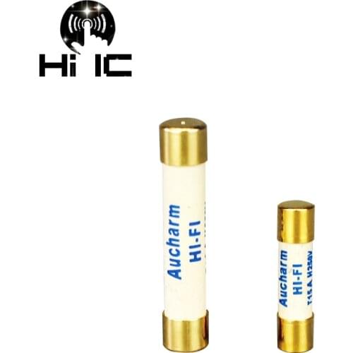 2pcs HIFI Silver alloy Fuse CD Audio Amplifier Tube Amp Fuse / 0.5A 1A 2A 3A 4A 5A 6A 8A 10A 15A Slow Blow Fuse