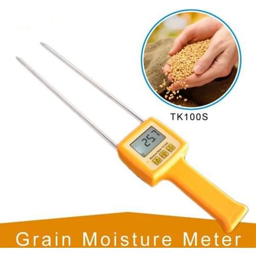 TK100S Digital moisture meter Portable Grain Moisture Meter use for Corn,Wheat,Rice,Bean,Wheat Flour
