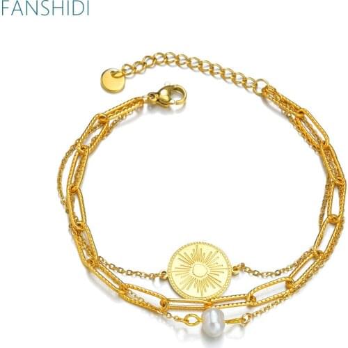 FANSHIDI Bracelets With Pendants