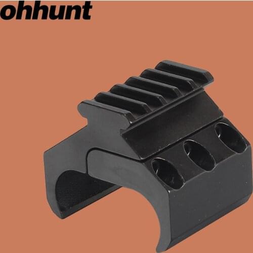 Ohhunt Hunting Scope Converter Weaver Picatinny Rail Base Adapter Rifle Barrel Mount for Tactical Laser Sight Flashlight